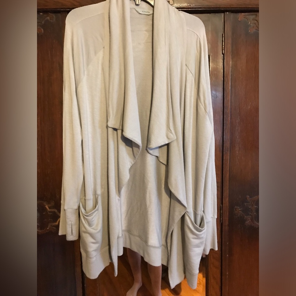 Athleta Gray Sweater Size M NWOT